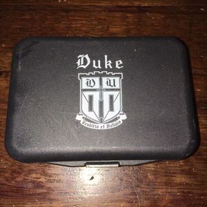 Vintage Duke University Blue Devils Incoming Freshman Stationary Travel desk set